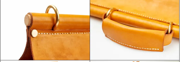 Mens Leather Large Handbag Briefcase Pattern Leather Pattern Large Travel Work Bag Leather Craft Pattern