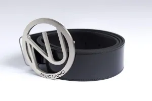 Men's Reversible Leather Belt - Black/Grey