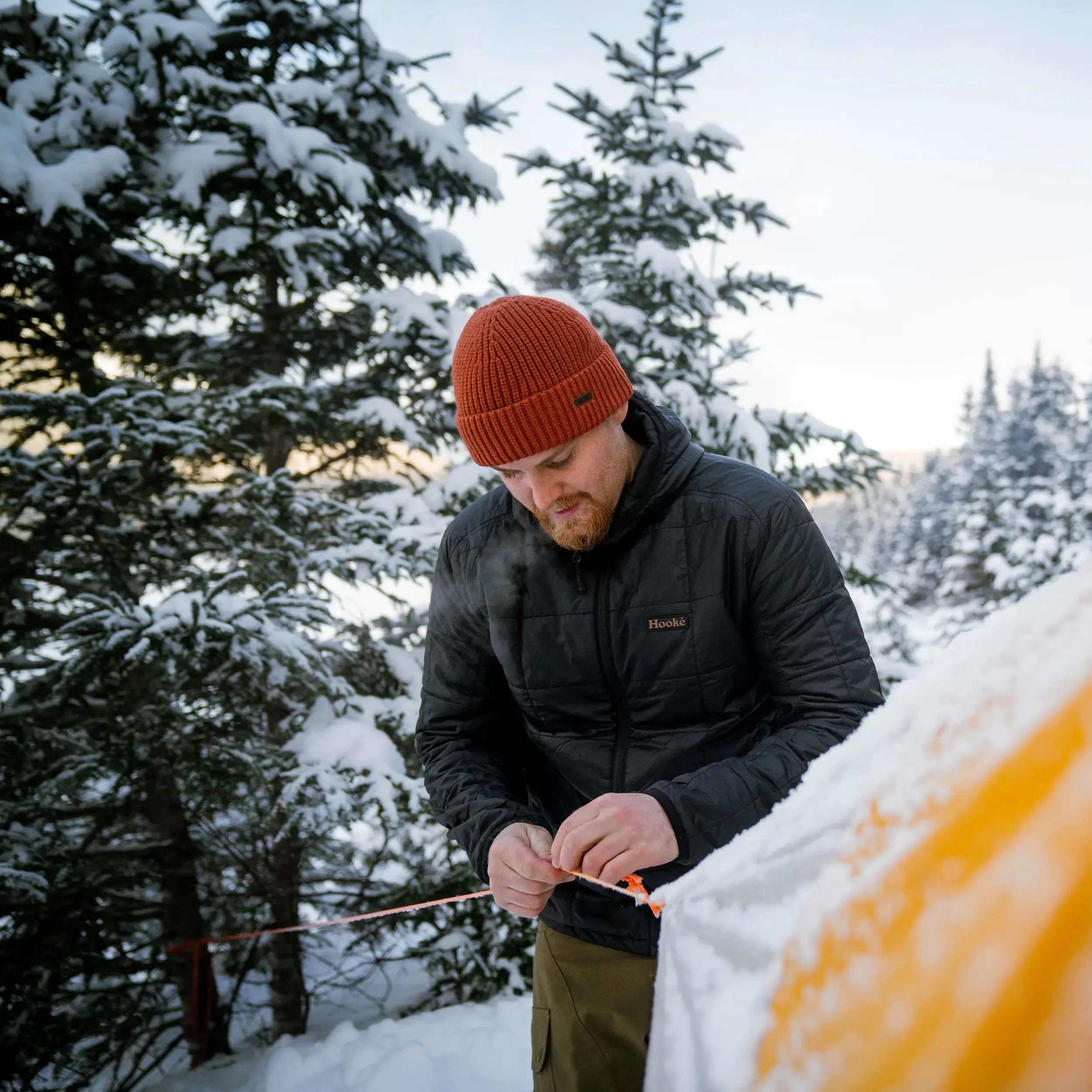 Men's Seasonal Lightweight Insulated Hood Jacket