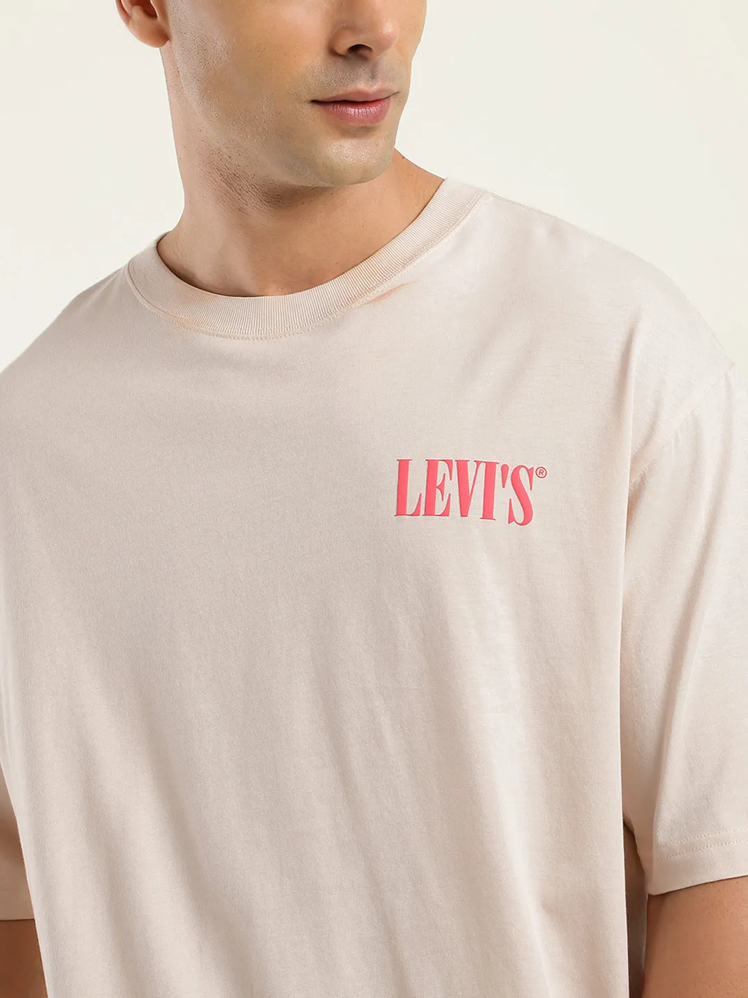 Men's Solid Loose Fit T-Shirt