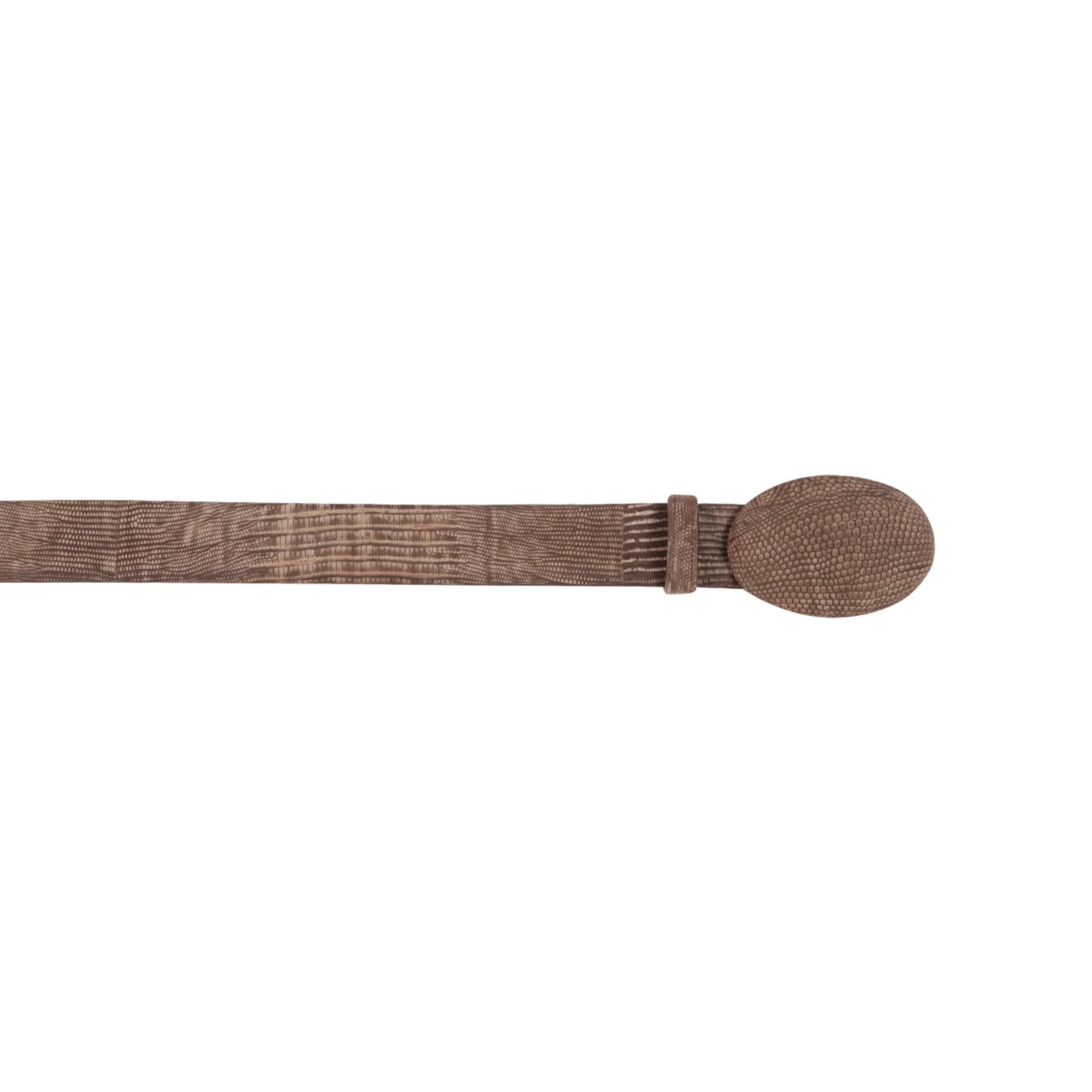 Men's Wild West Sanded Teju Lizard Belt