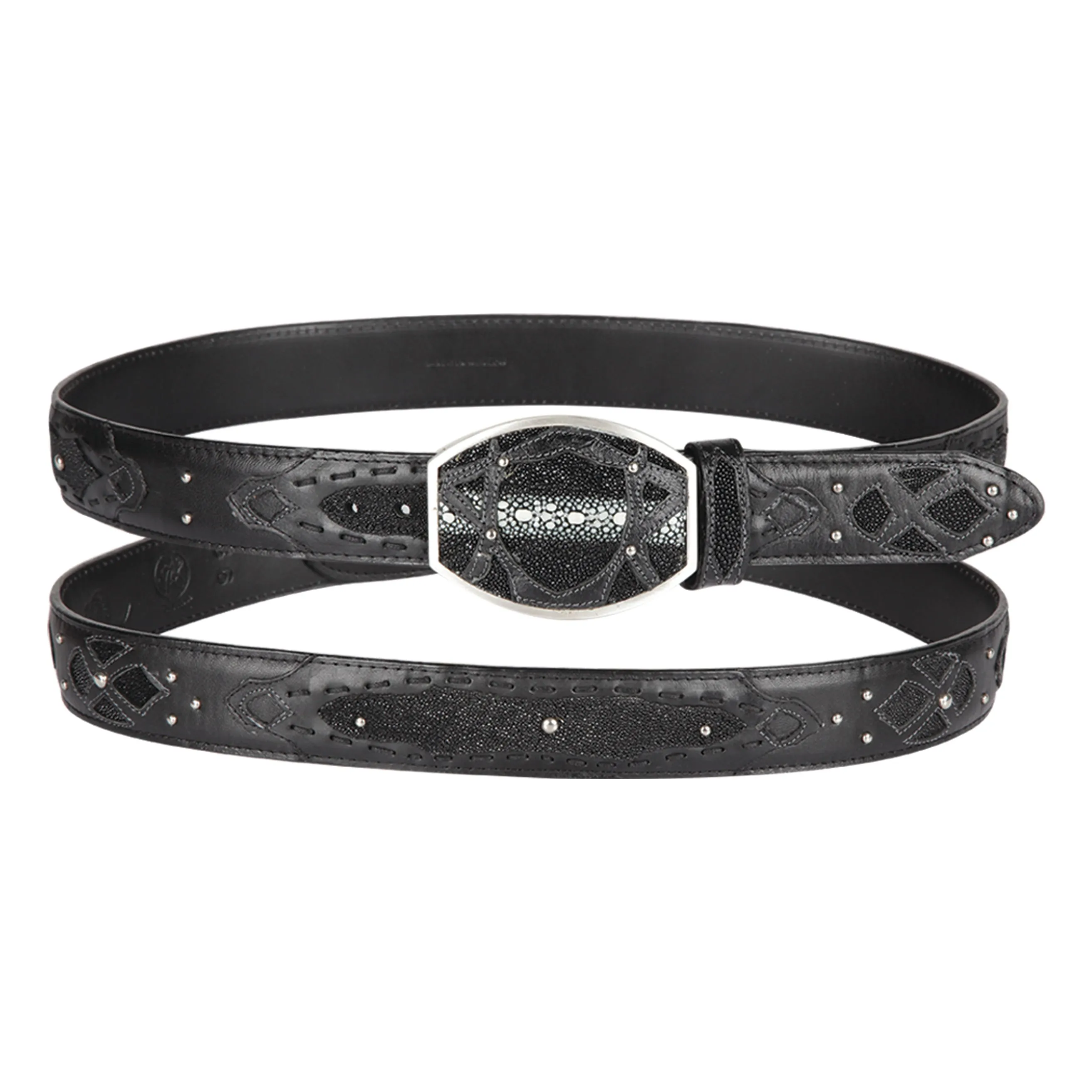 Men's Wild West Stingray Rowstone Belt