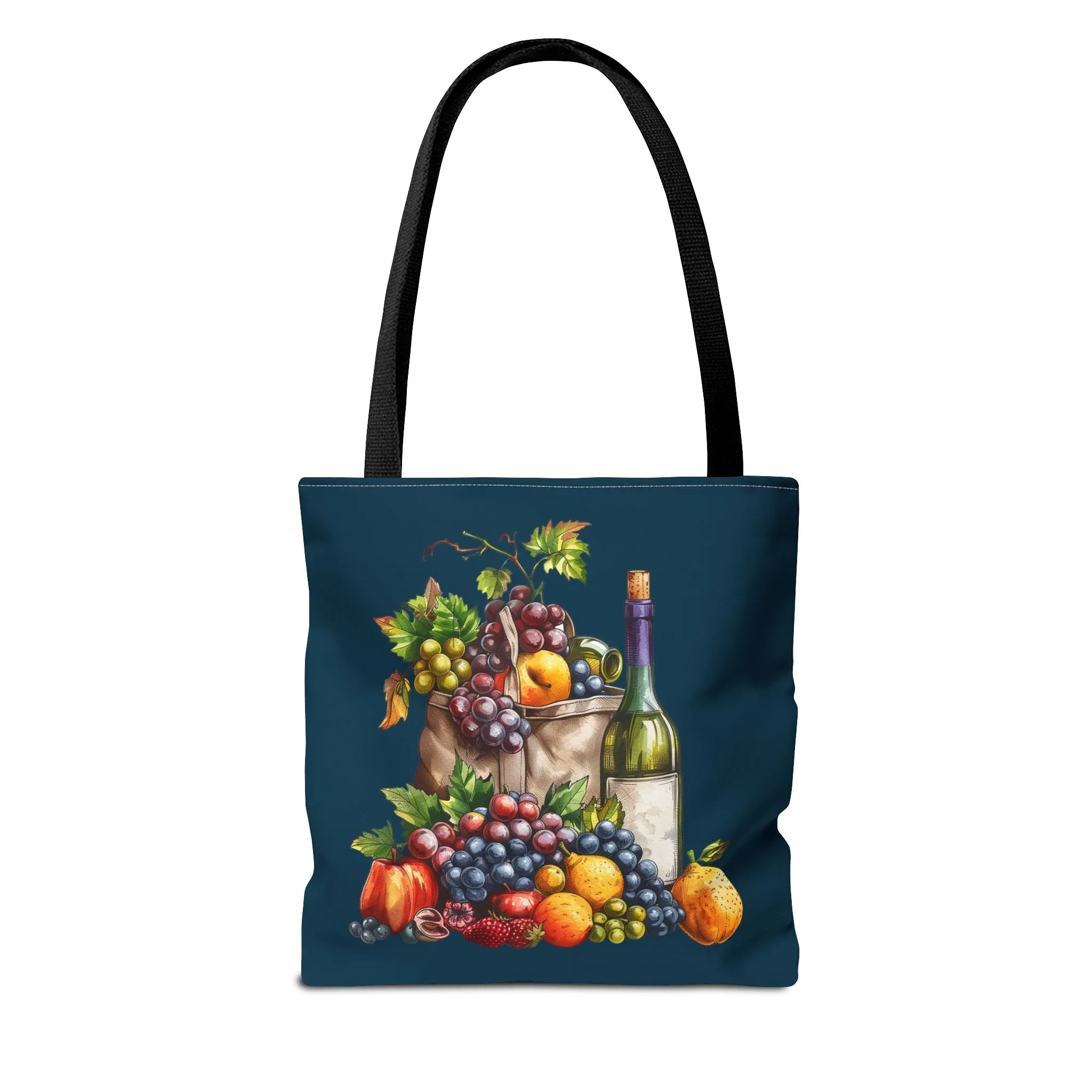Midnight Harvest Tote Bag - Vineyard Elegance Meets Everyday Utility! Available in 3 sizes.