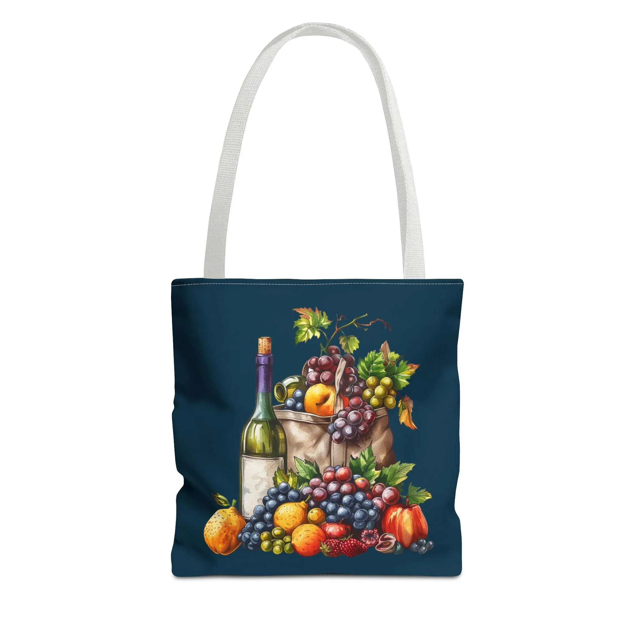 Midnight Harvest Tote Bag - Vineyard Elegance Meets Everyday Utility! Available in 3 sizes.