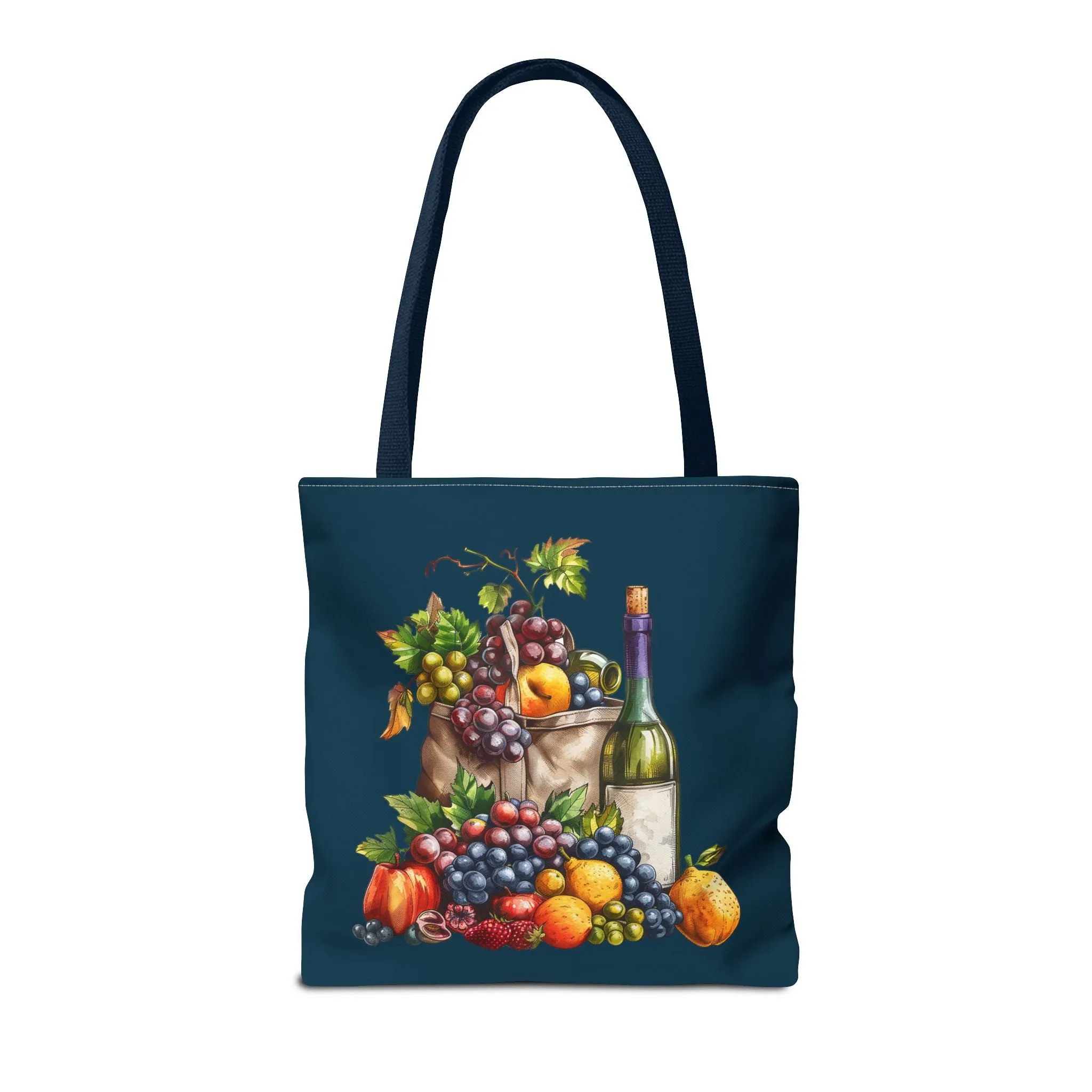 Midnight Harvest Tote Bag - Vineyard Elegance Meets Everyday Utility! Available in 3 sizes.