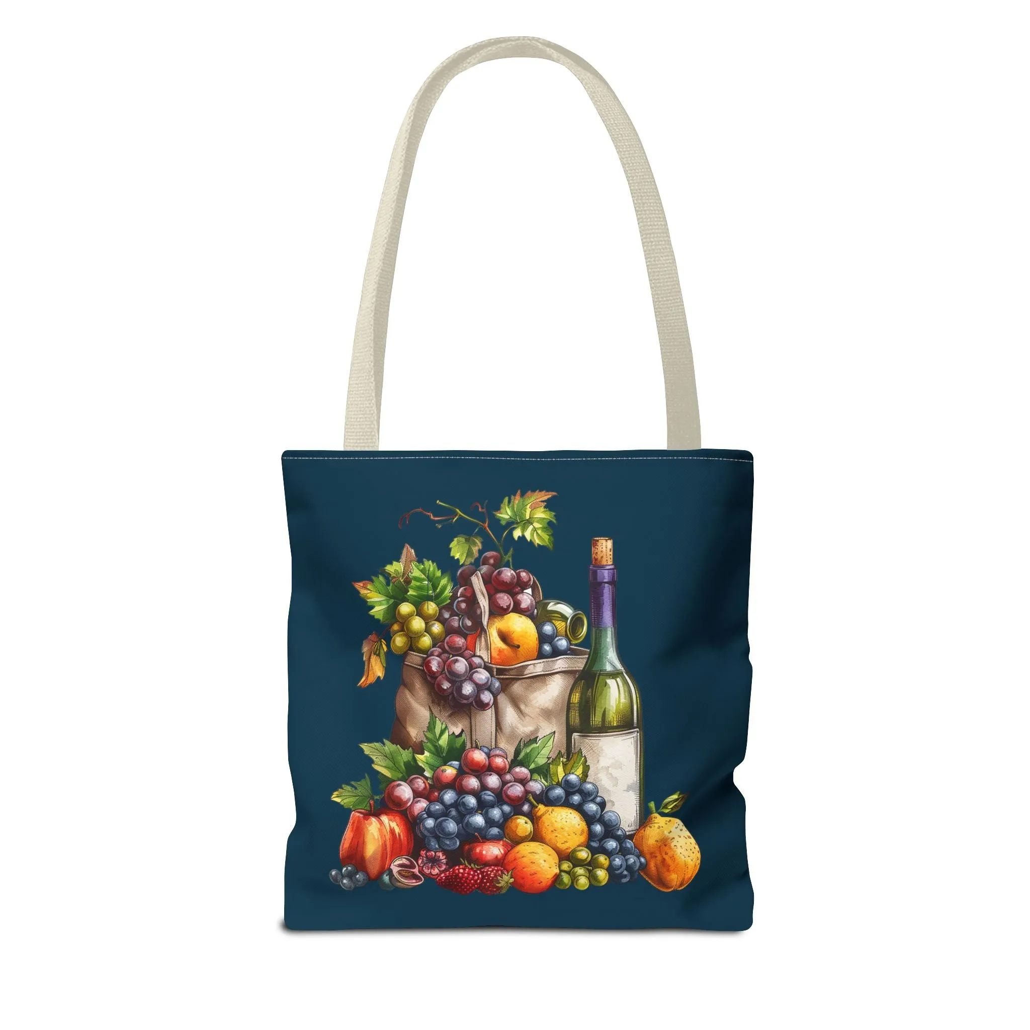 Midnight Harvest Tote Bag - Vineyard Elegance Meets Everyday Utility! Available in 3 sizes.