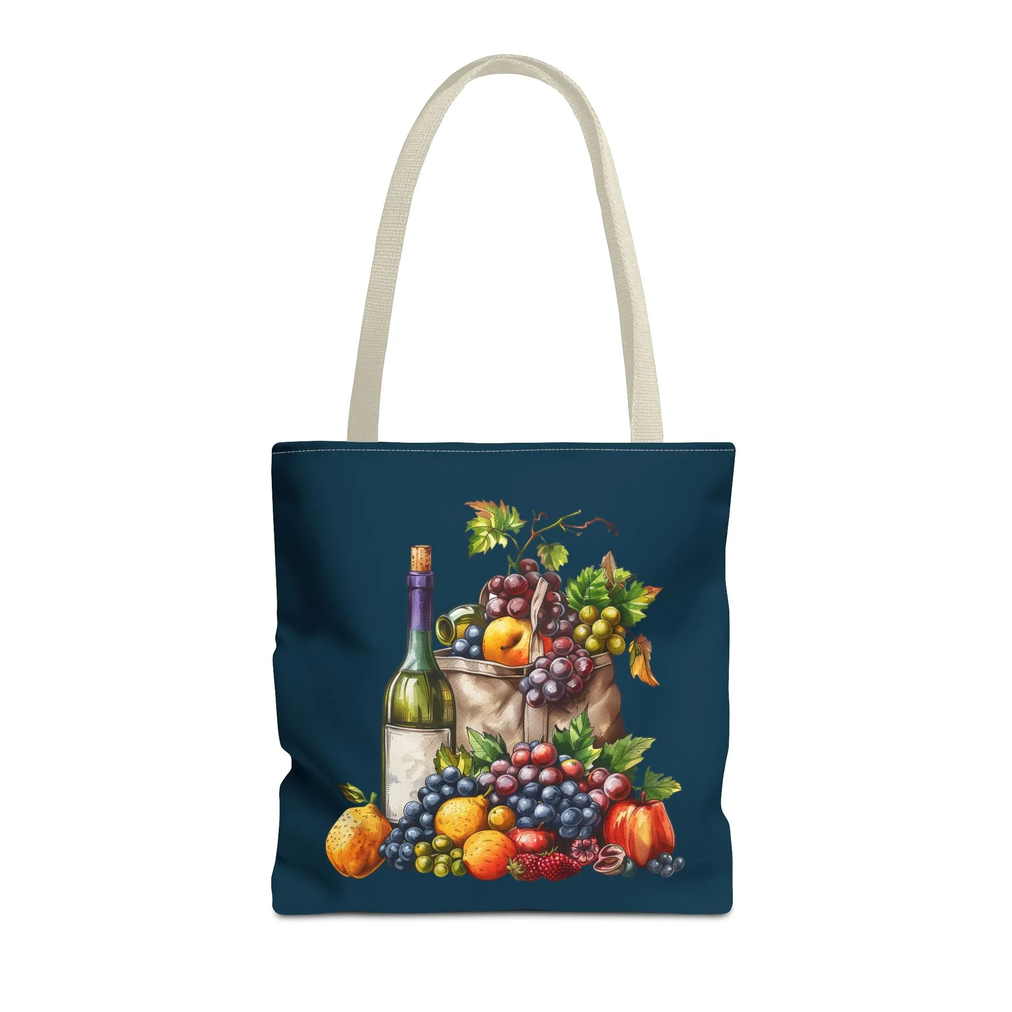 Midnight Harvest Tote Bag - Vineyard Elegance Meets Everyday Utility! Available in 3 sizes.