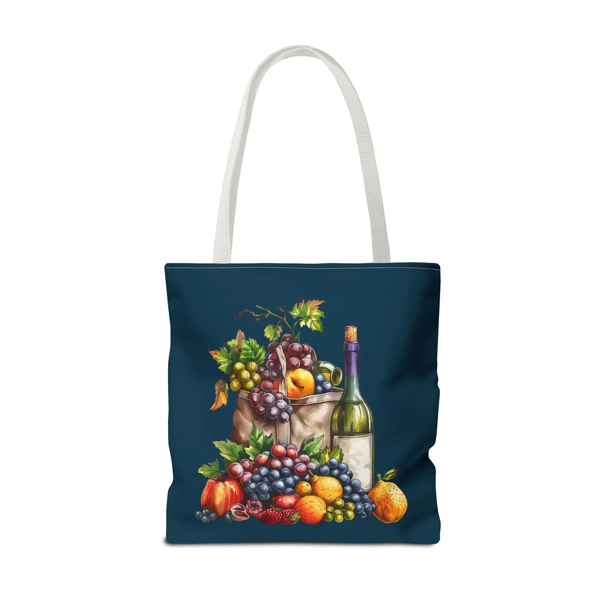 Midnight Harvest Tote Bag - Vineyard Elegance Meets Everyday Utility! Available in 3 sizes.