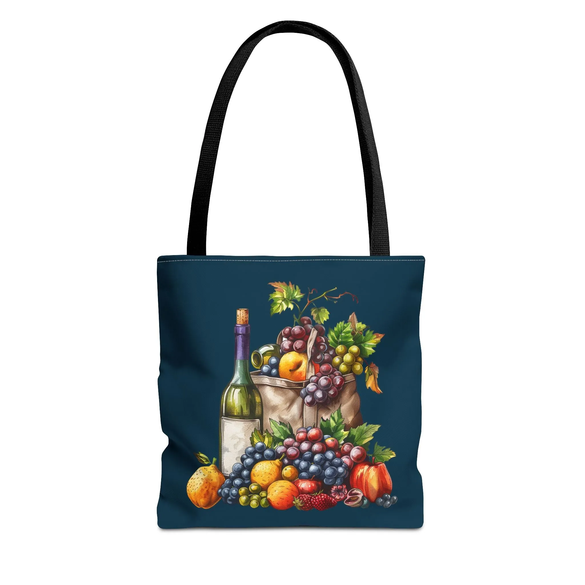Midnight Harvest Tote Bag - Vineyard Elegance Meets Everyday Utility! Available in 3 sizes.