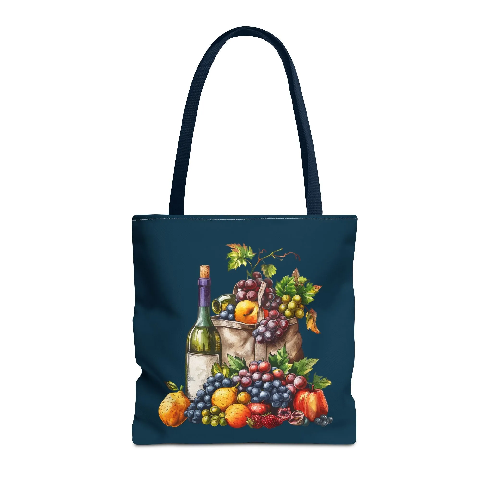 Midnight Harvest Tote Bag - Vineyard Elegance Meets Everyday Utility! Available in 3 sizes.