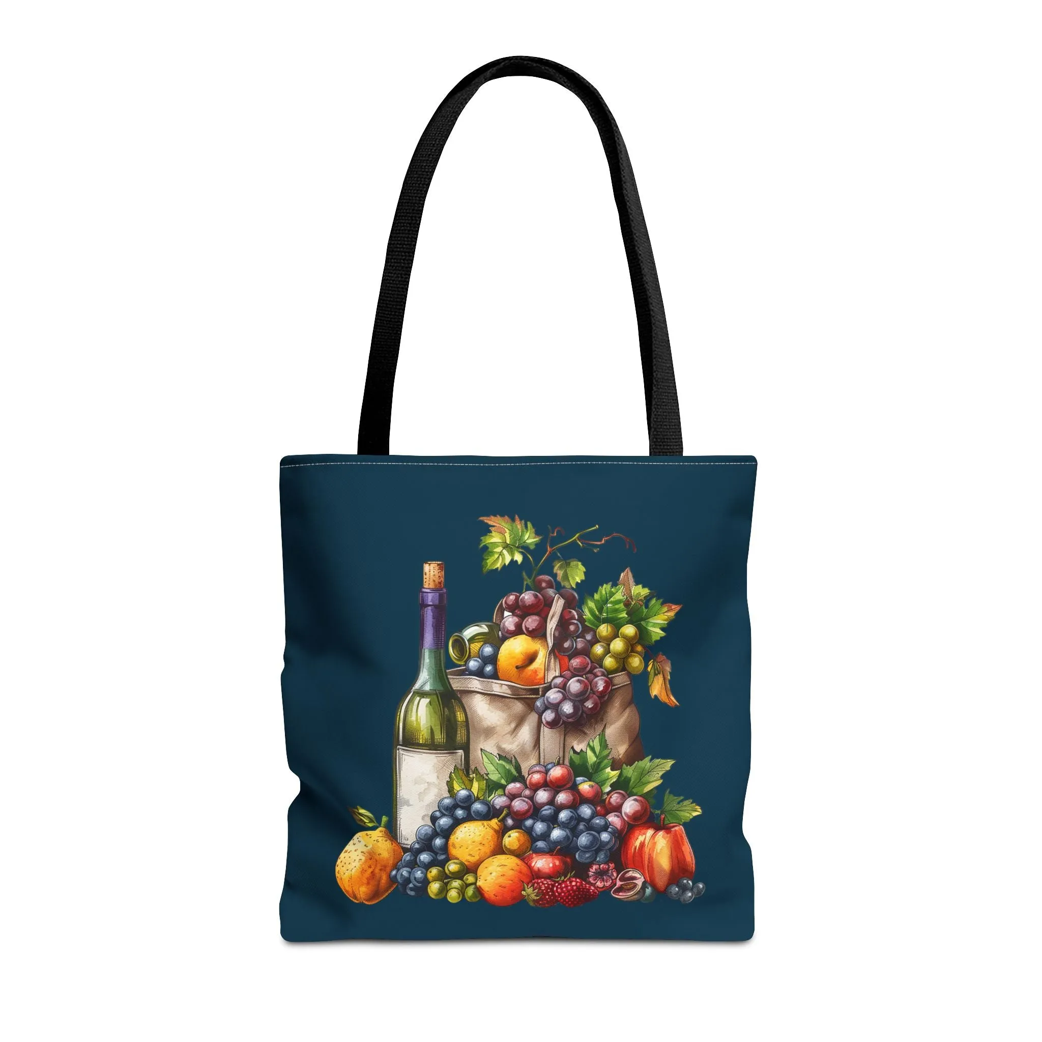 Midnight Harvest Tote Bag - Vineyard Elegance Meets Everyday Utility! Available in 3 sizes.