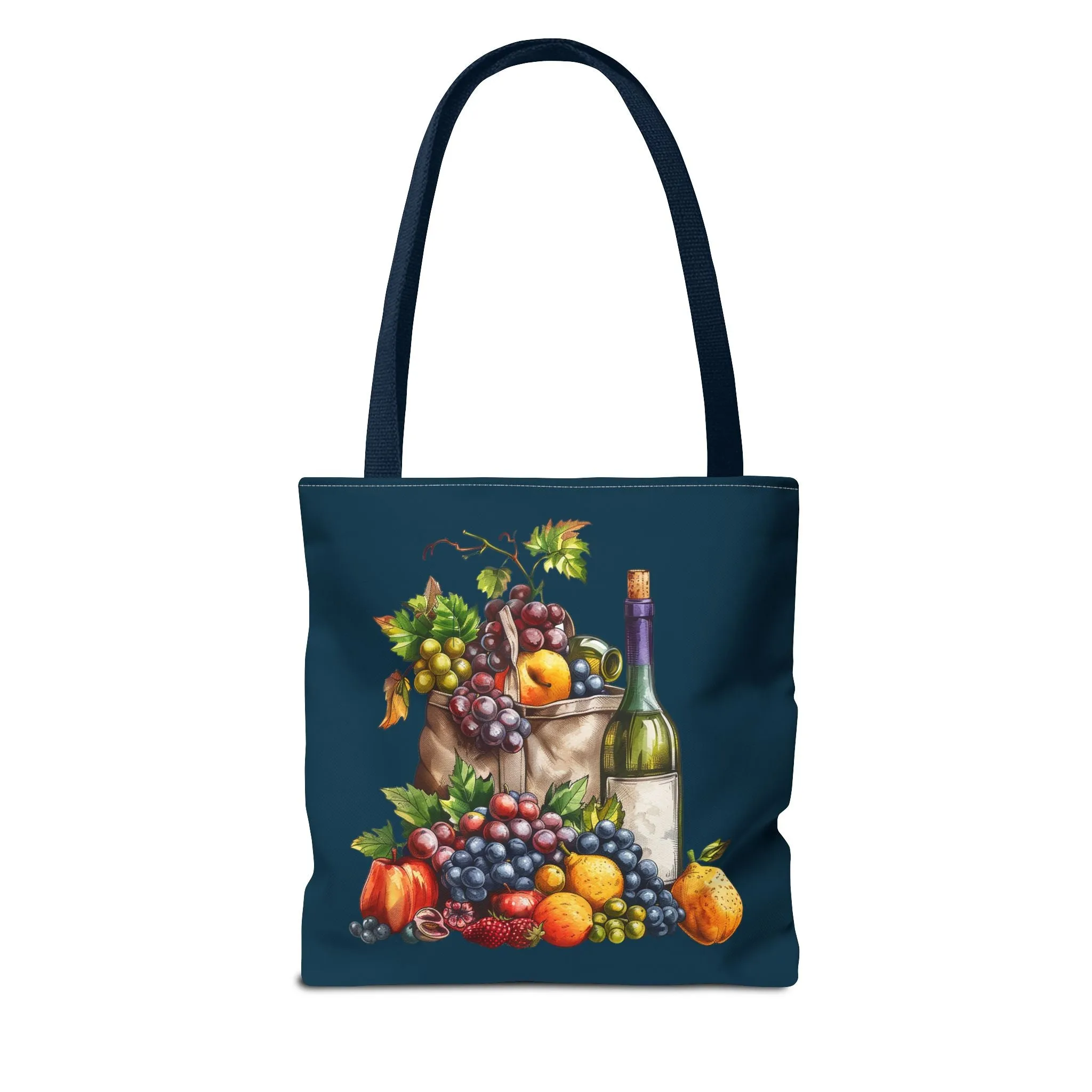 Midnight Harvest Tote Bag - Vineyard Elegance Meets Everyday Utility! Available in 3 sizes.