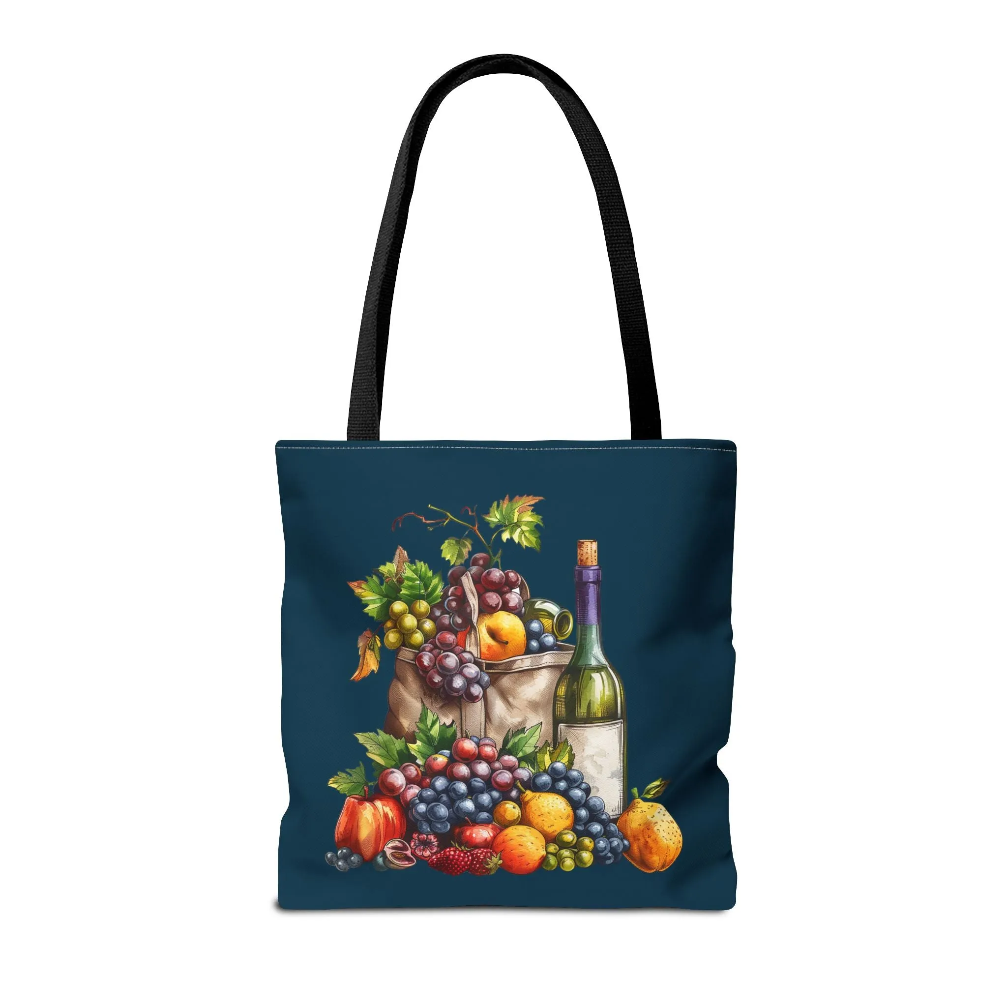 Midnight Harvest Tote Bag - Vineyard Elegance Meets Everyday Utility! Available in 3 sizes.