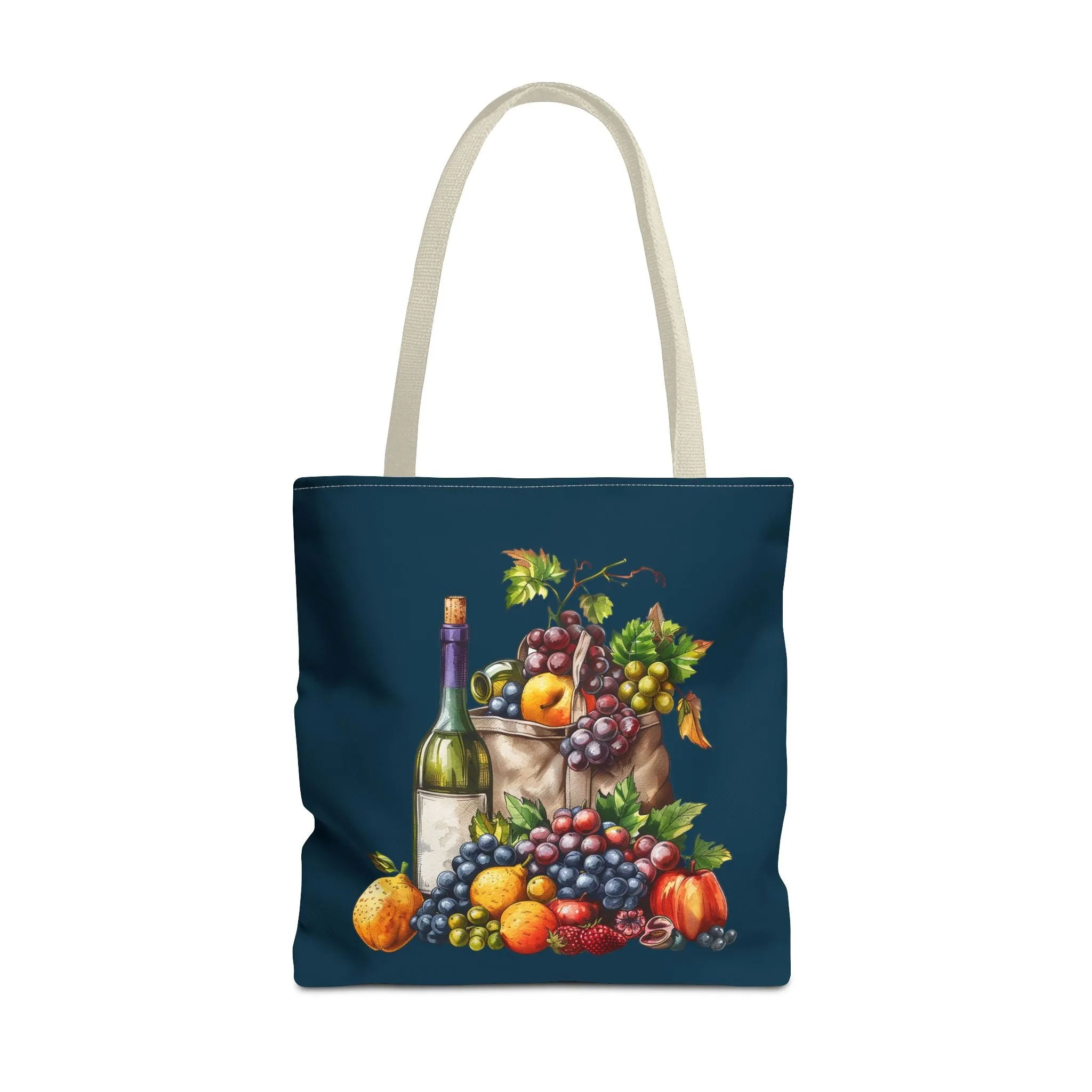 Midnight Harvest Tote Bag - Vineyard Elegance Meets Everyday Utility! Available in 3 sizes.