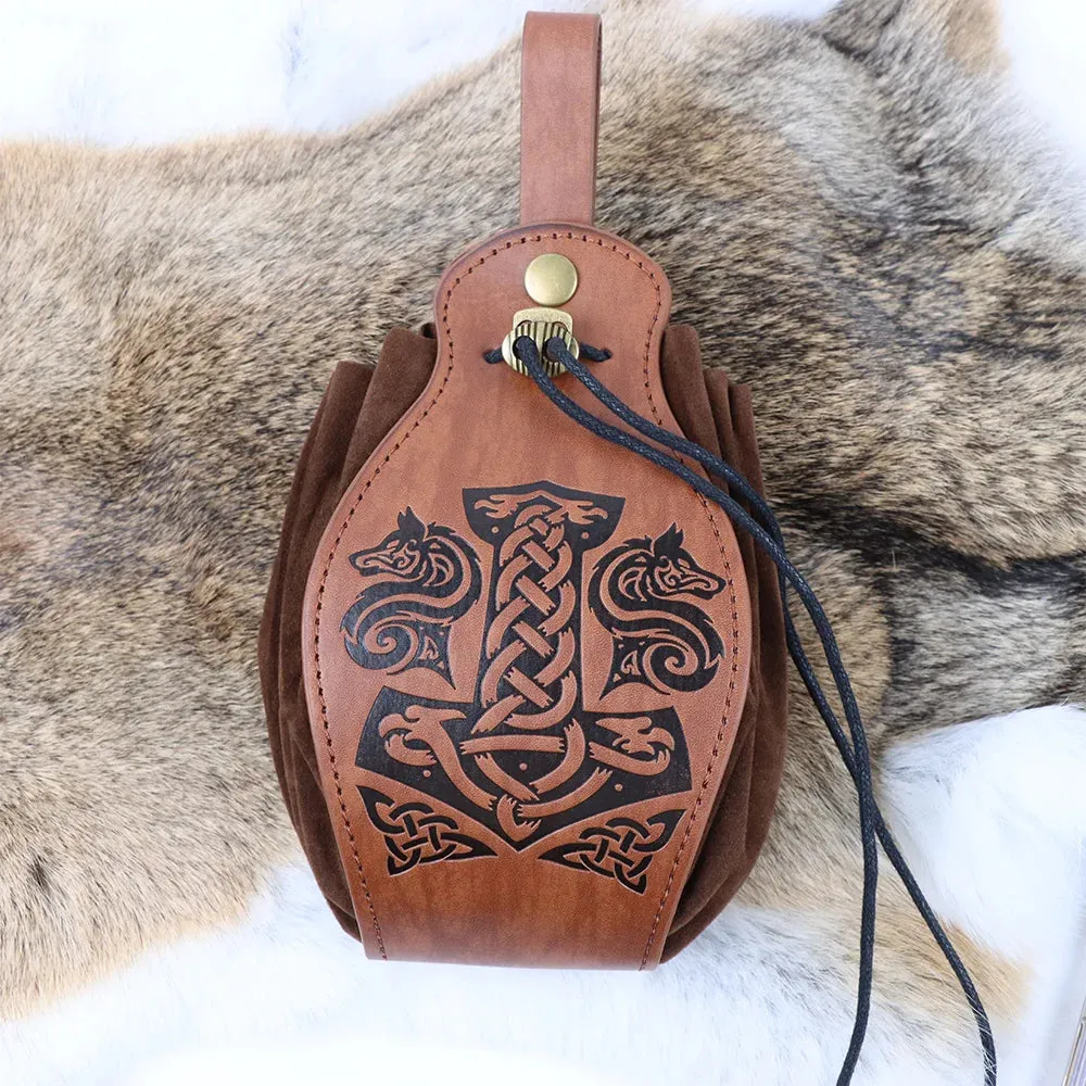 Mjölnir Embossed Coin Purse
