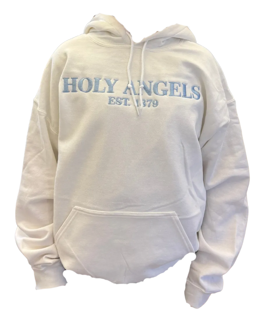 Monochrome Embroidered Hoodie