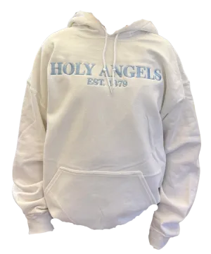 Monochrome Embroidered Hoodie