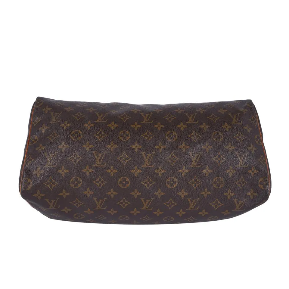 Monogram Speedy 40 Satchel Brown