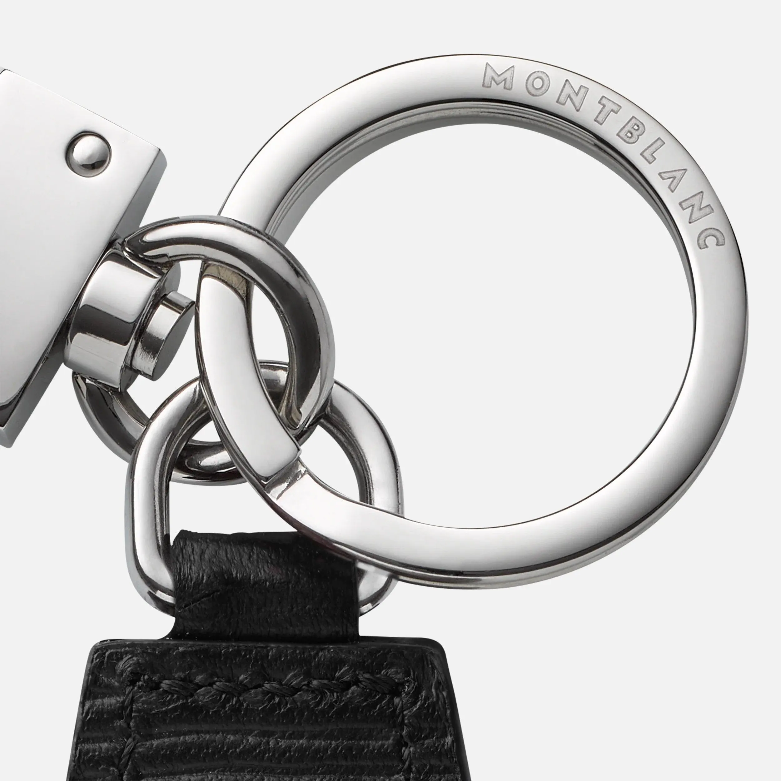Montblanc Diamond -shaped keychain Meisterstück 4810 Black 130932