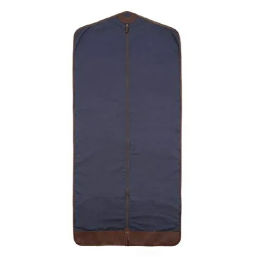 Moore & Giles GOODWIN Long Garment Sleeve in Ventile Navy Blue