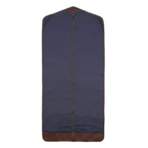 Moore & Giles GOODWIN Long Garment Sleeve in Ventile Navy Blue