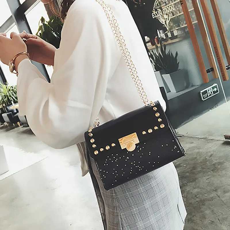 New Chain Sequins Women Bag