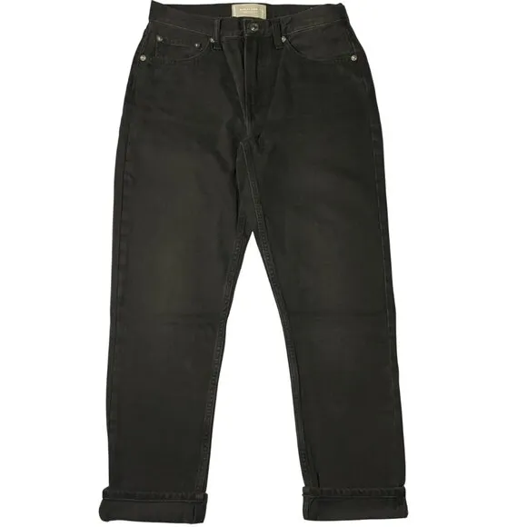NEW Everlane The Super Soft Relaxed Jean Womens 26 Stormy Black