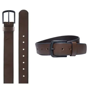 Nike SB English Bevel Edge Leather Belt - Brown