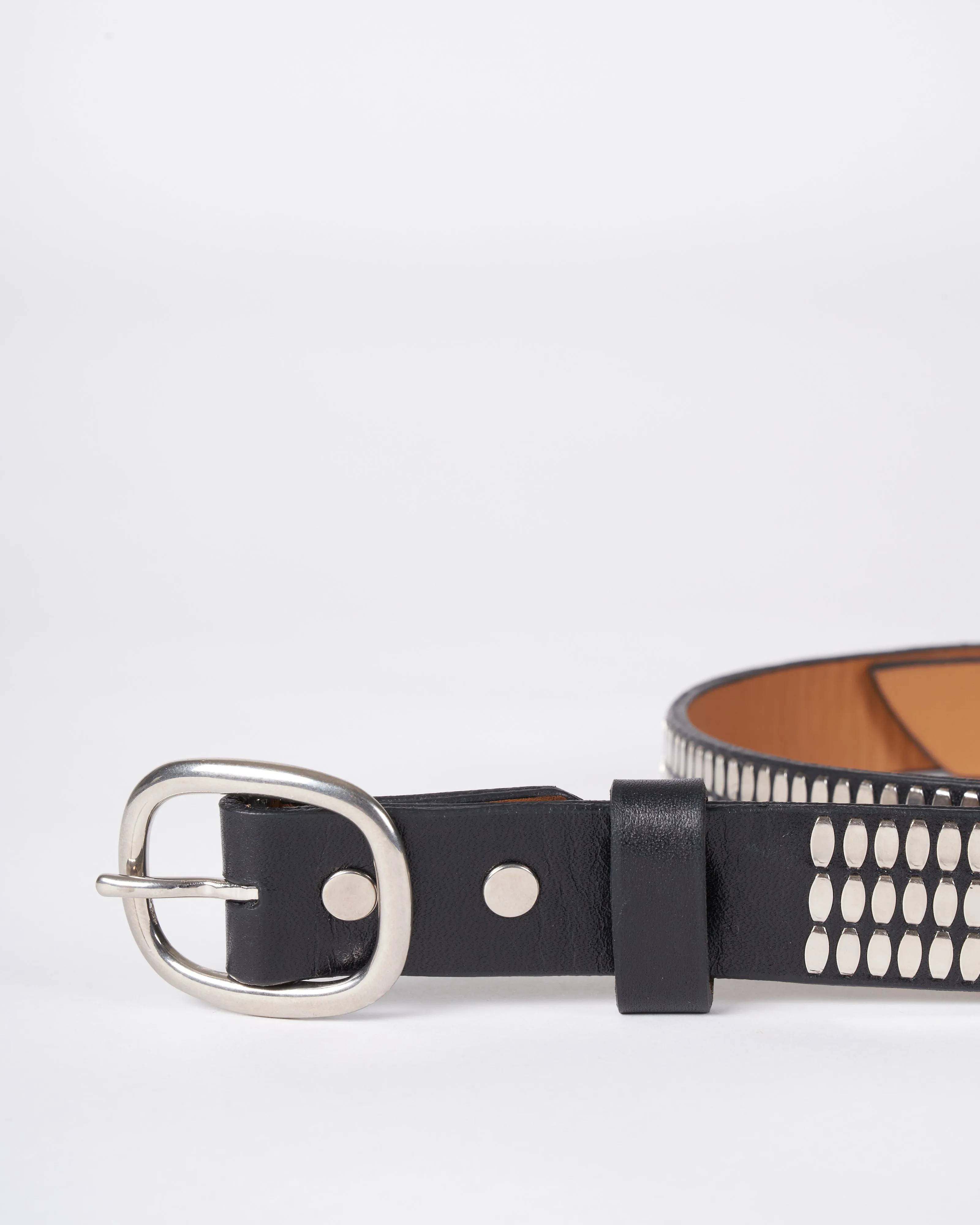 nita belt - black rodeo leather