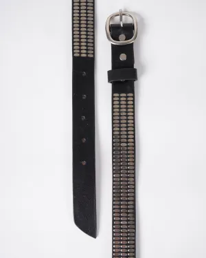 nita belt - black rodeo leather