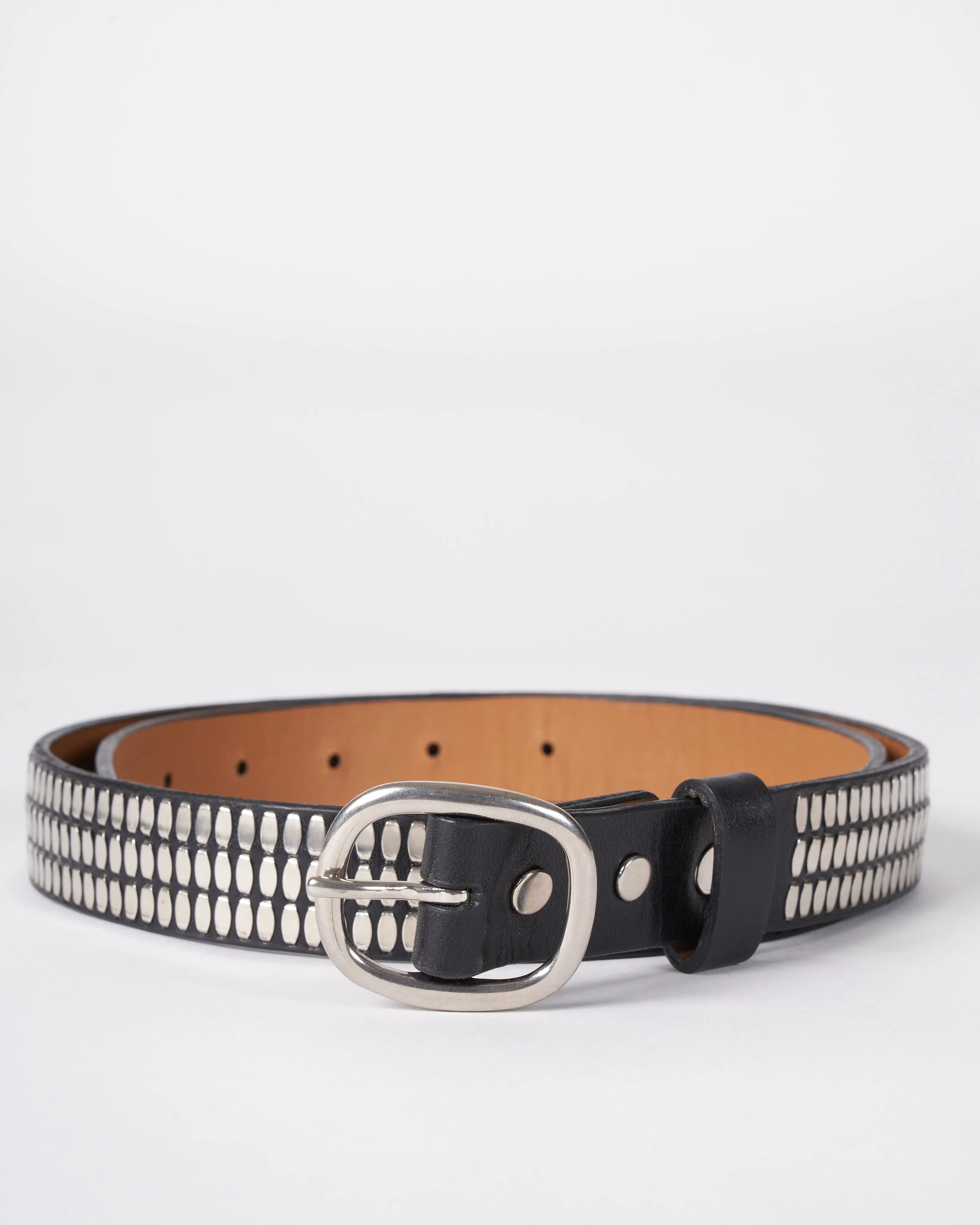 nita belt - black rodeo leather