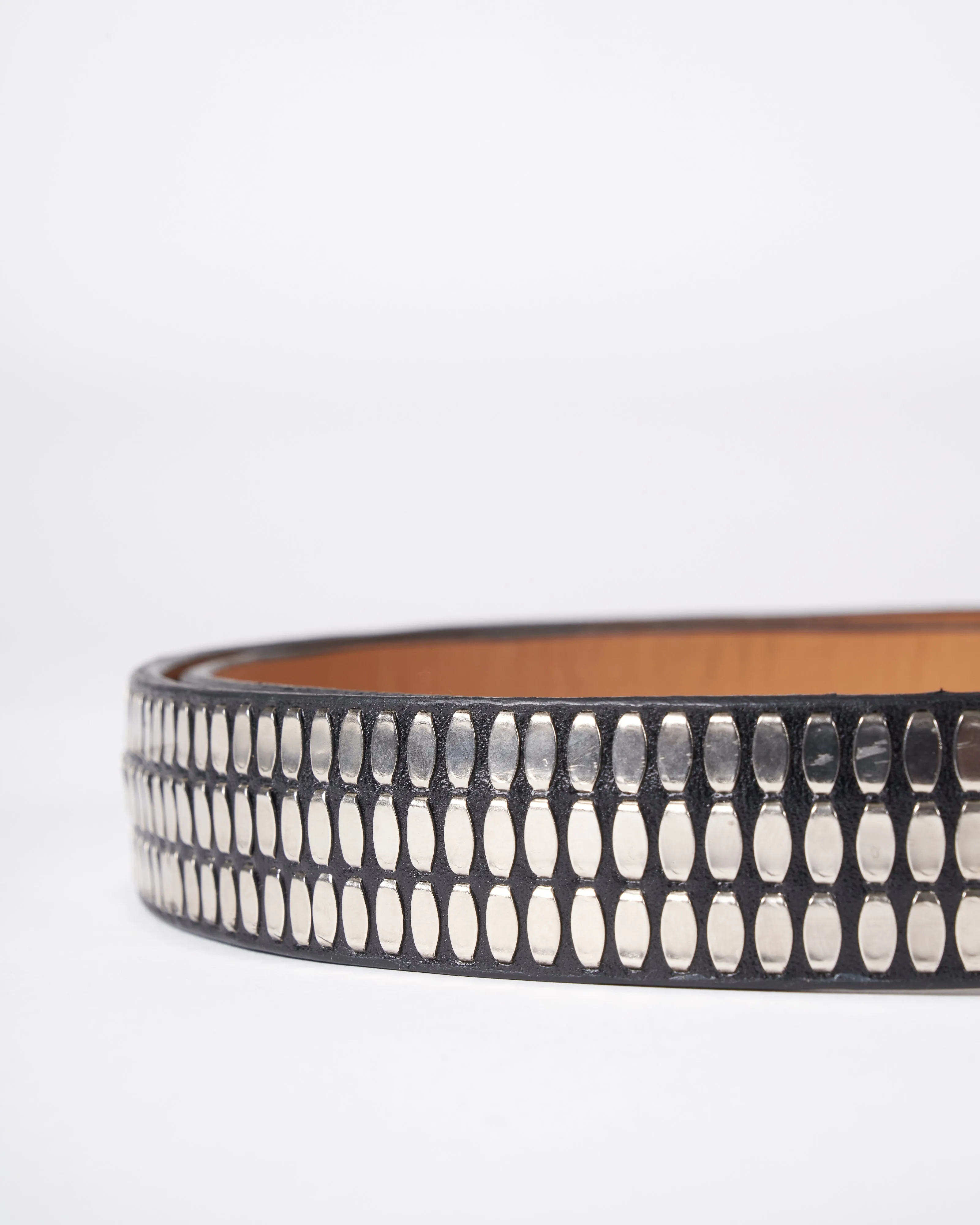 nita belt - black rodeo leather