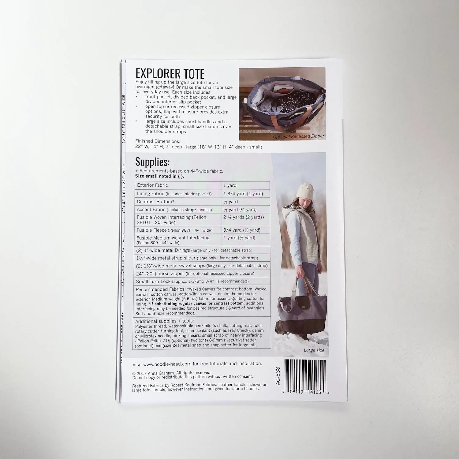 Noodlehead : Explorer Tote