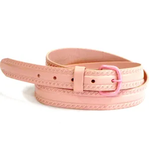 O107P  1" Belt- Pink