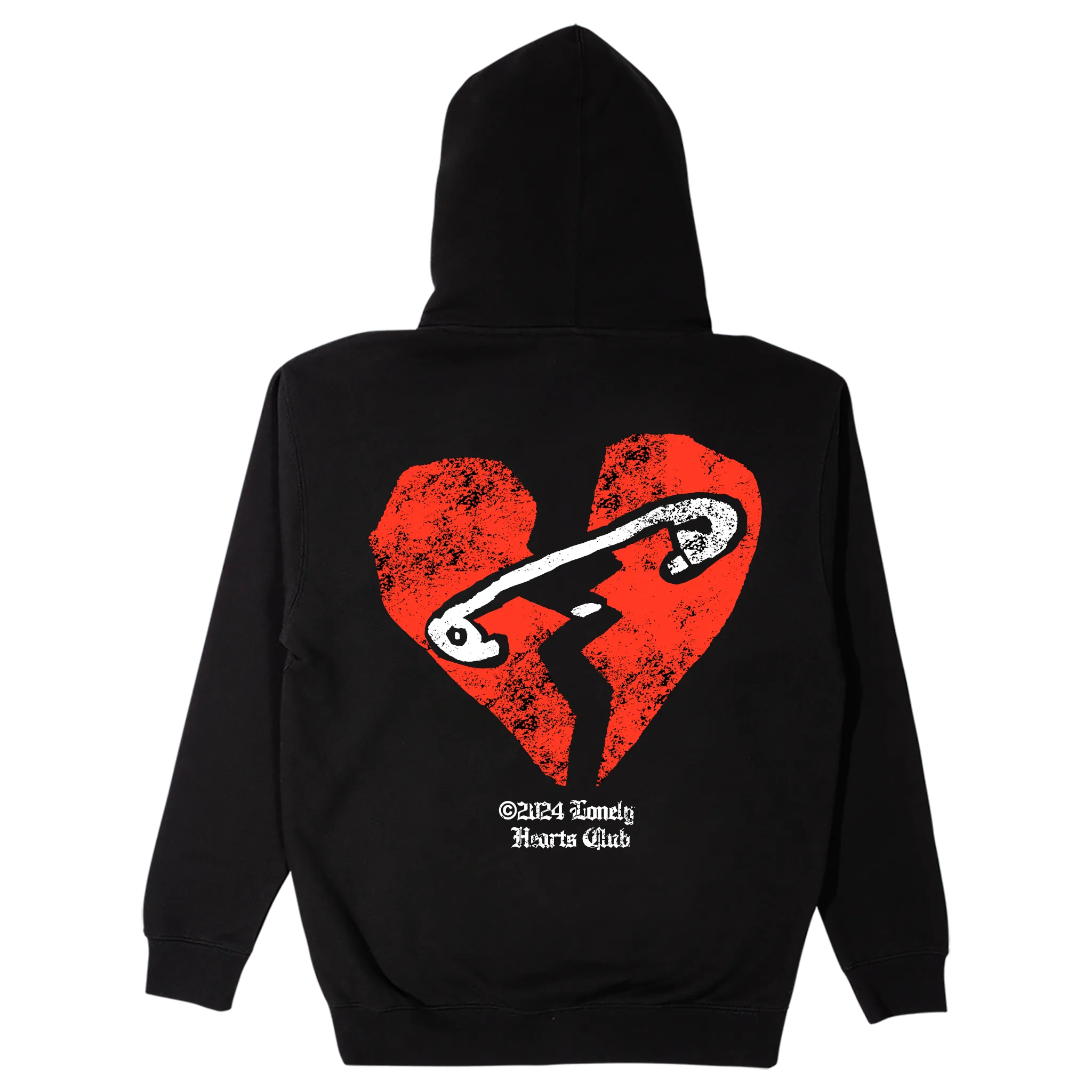 Paper Heart Zip Hoodie