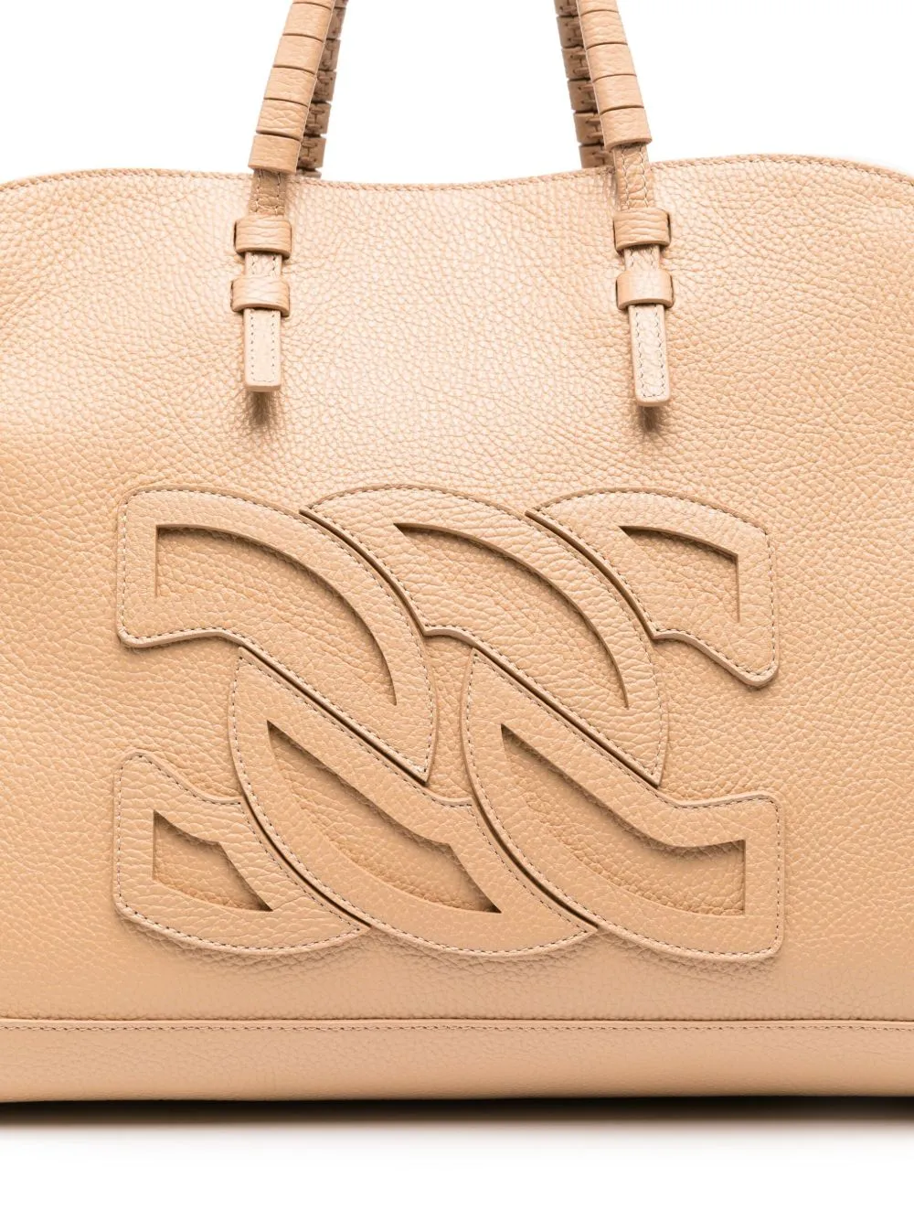 Park avenue leather tote bag