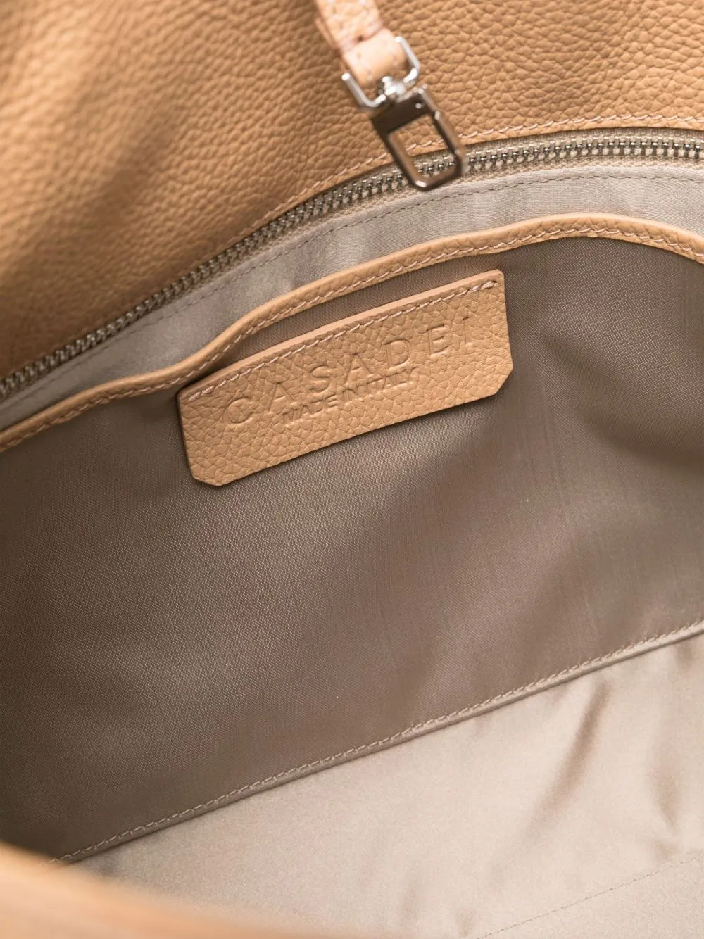 Park avenue leather tote bag