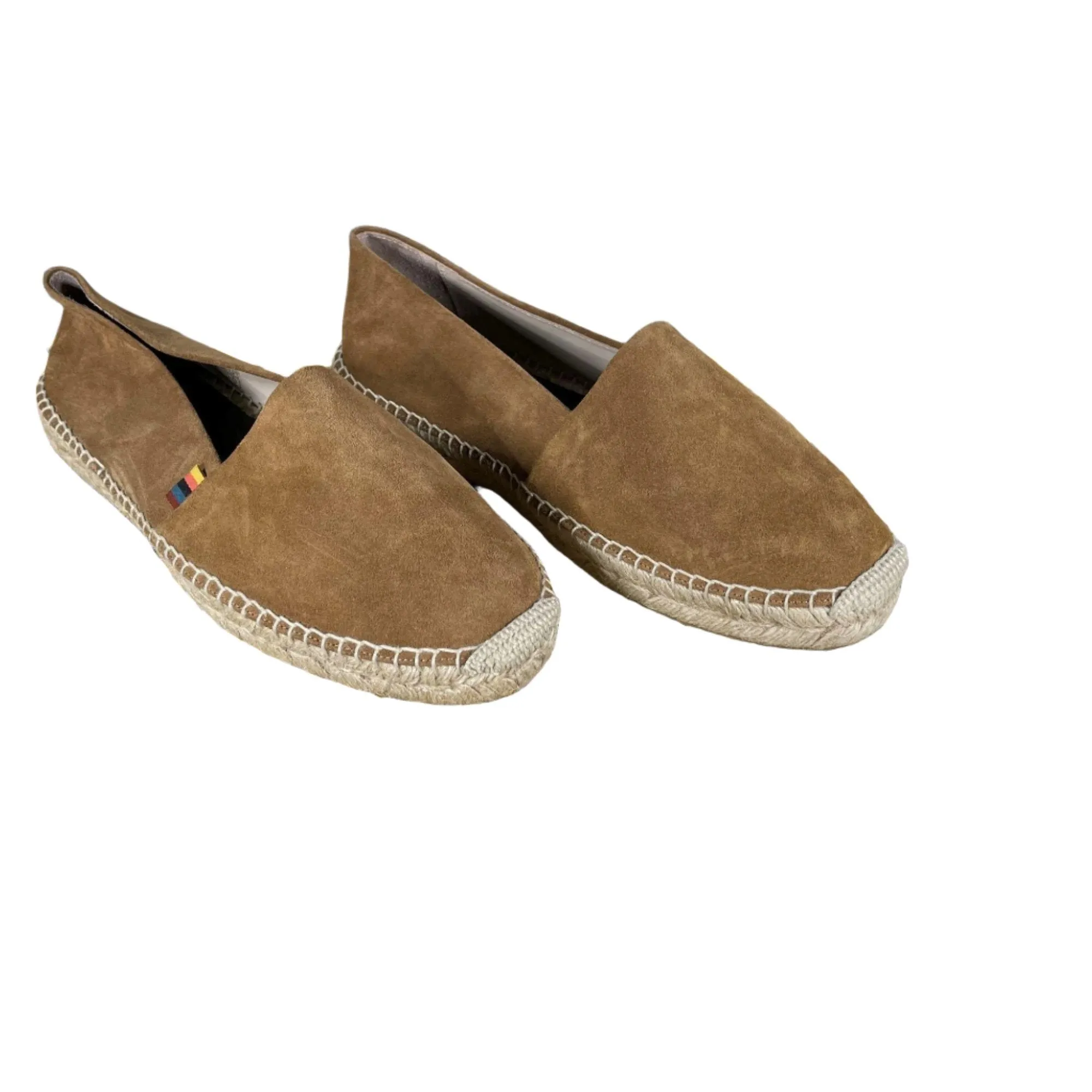 Paul Smith Mens SUN04 Sunny Tan Leather Espadrilles