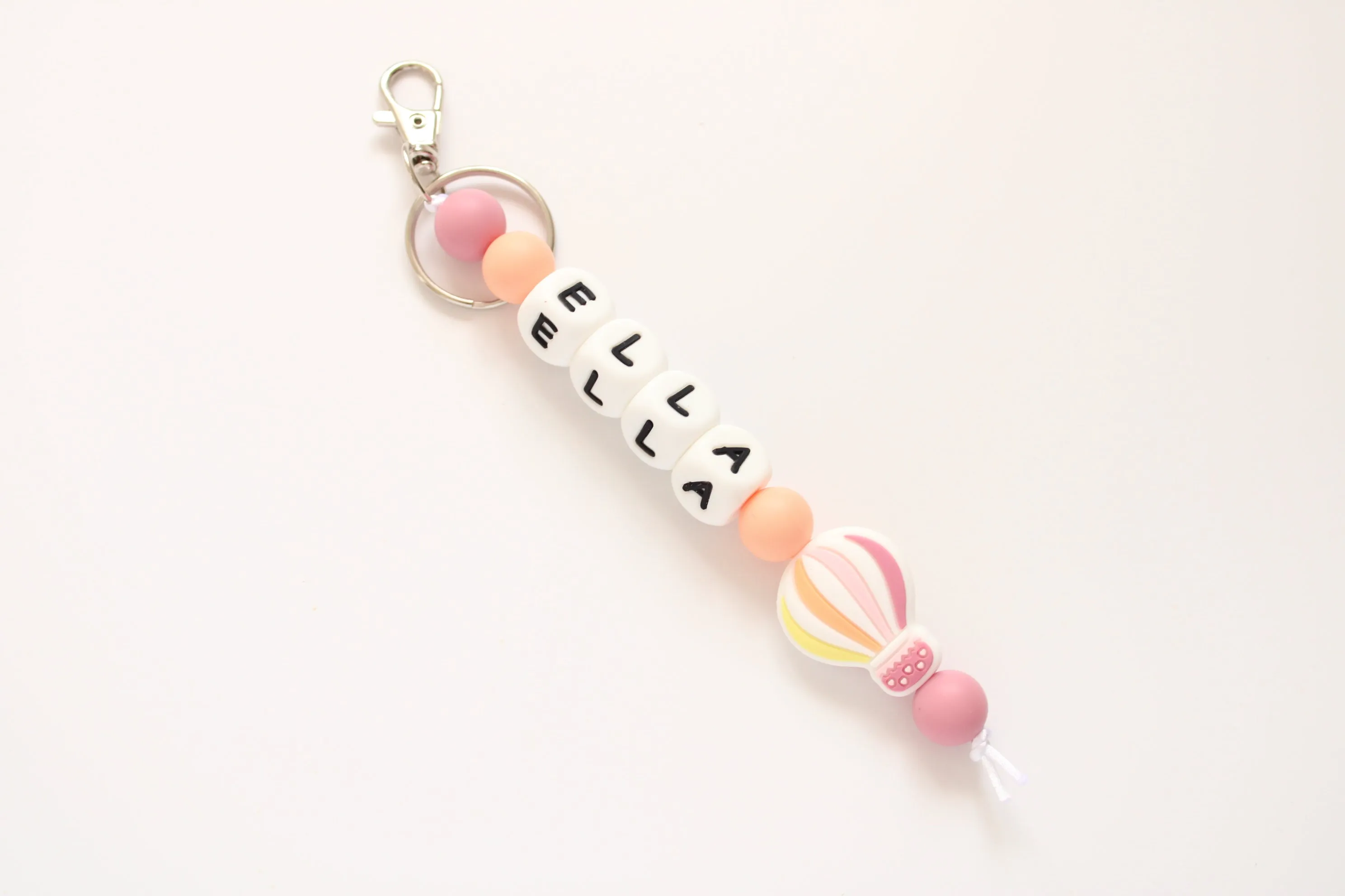 Personalised Keyring Bag charm