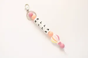 Personalised Keyring Bag charm