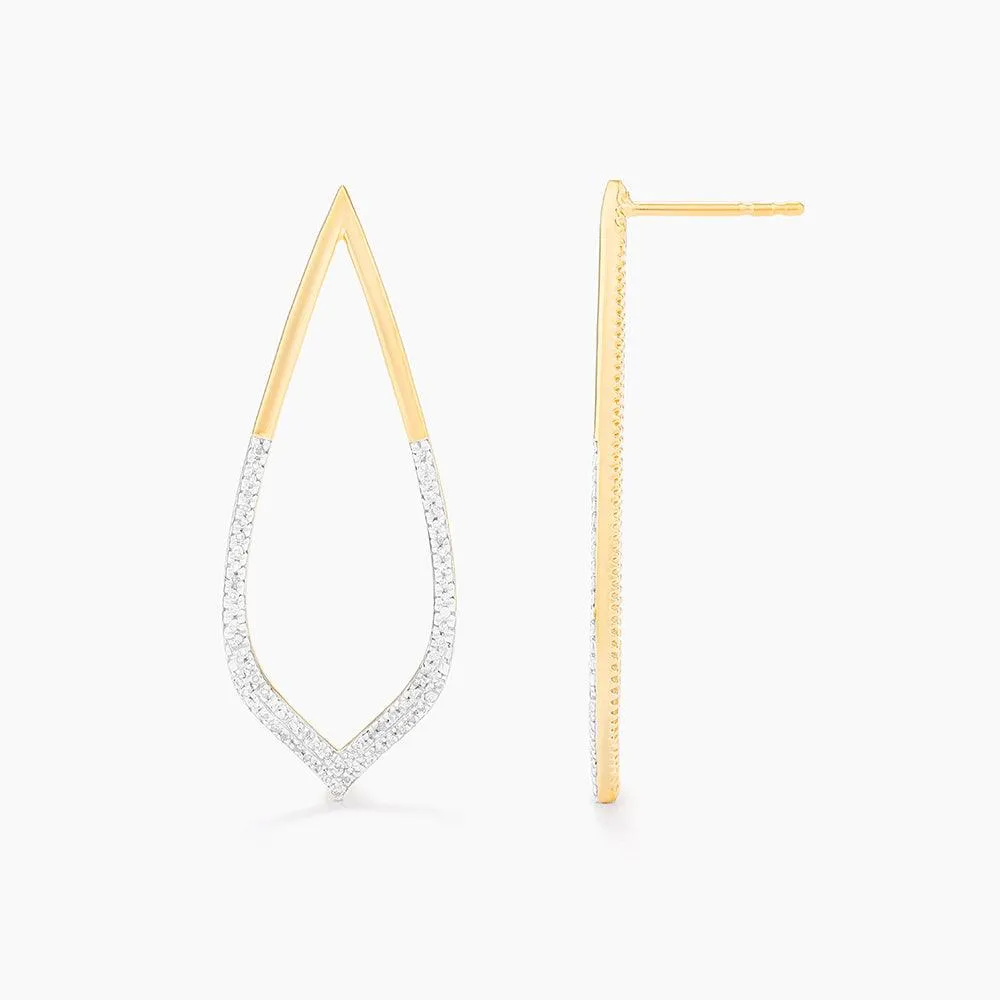Petal Drop Earrings