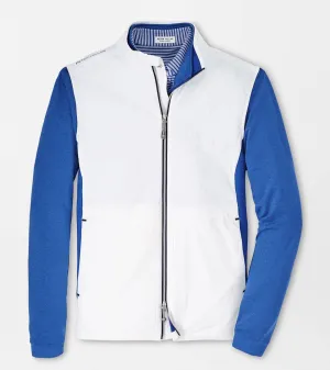 Peter Millar Mens Fuse Elite Hybrid Vest - WHITE/STARBOARD BLUE