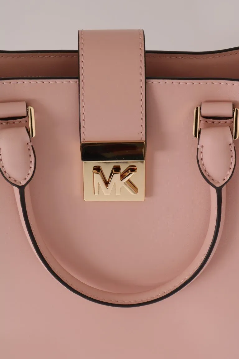 Pink MINDY Satchel Crossbody Bag