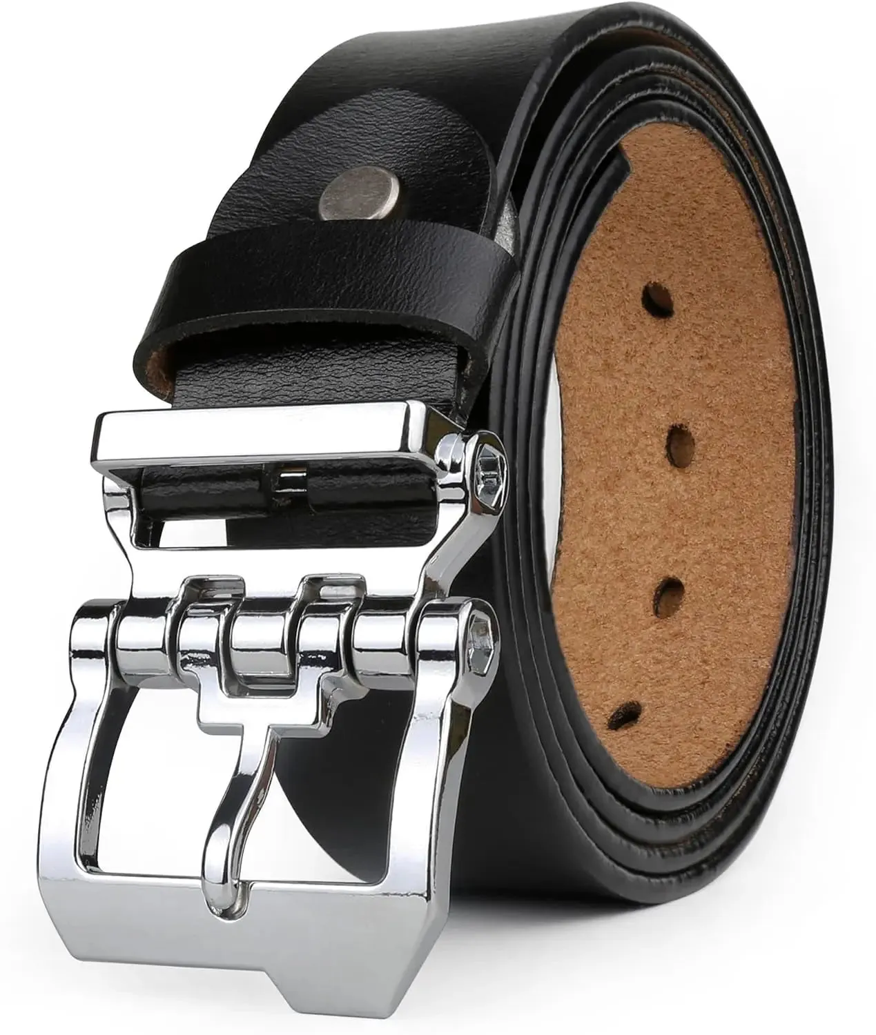 Plus Size Leather Belt for Men