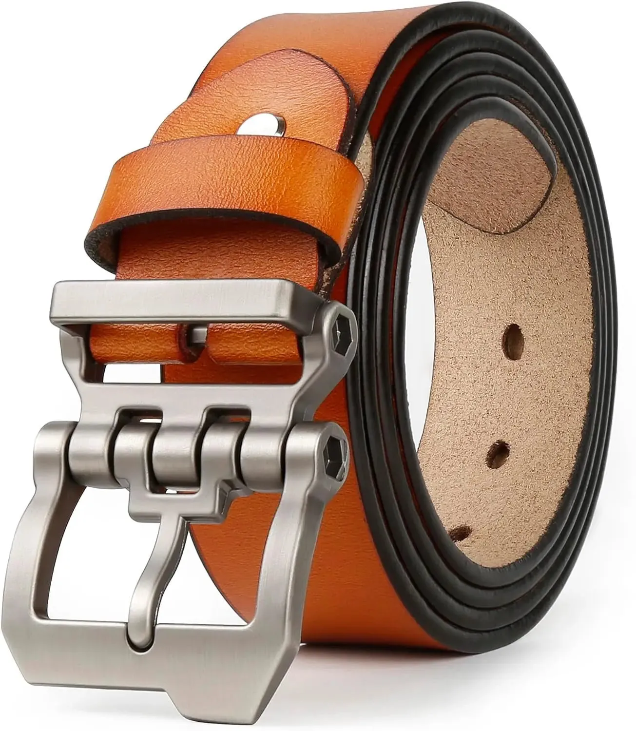 Plus Size Leather Belt for Men