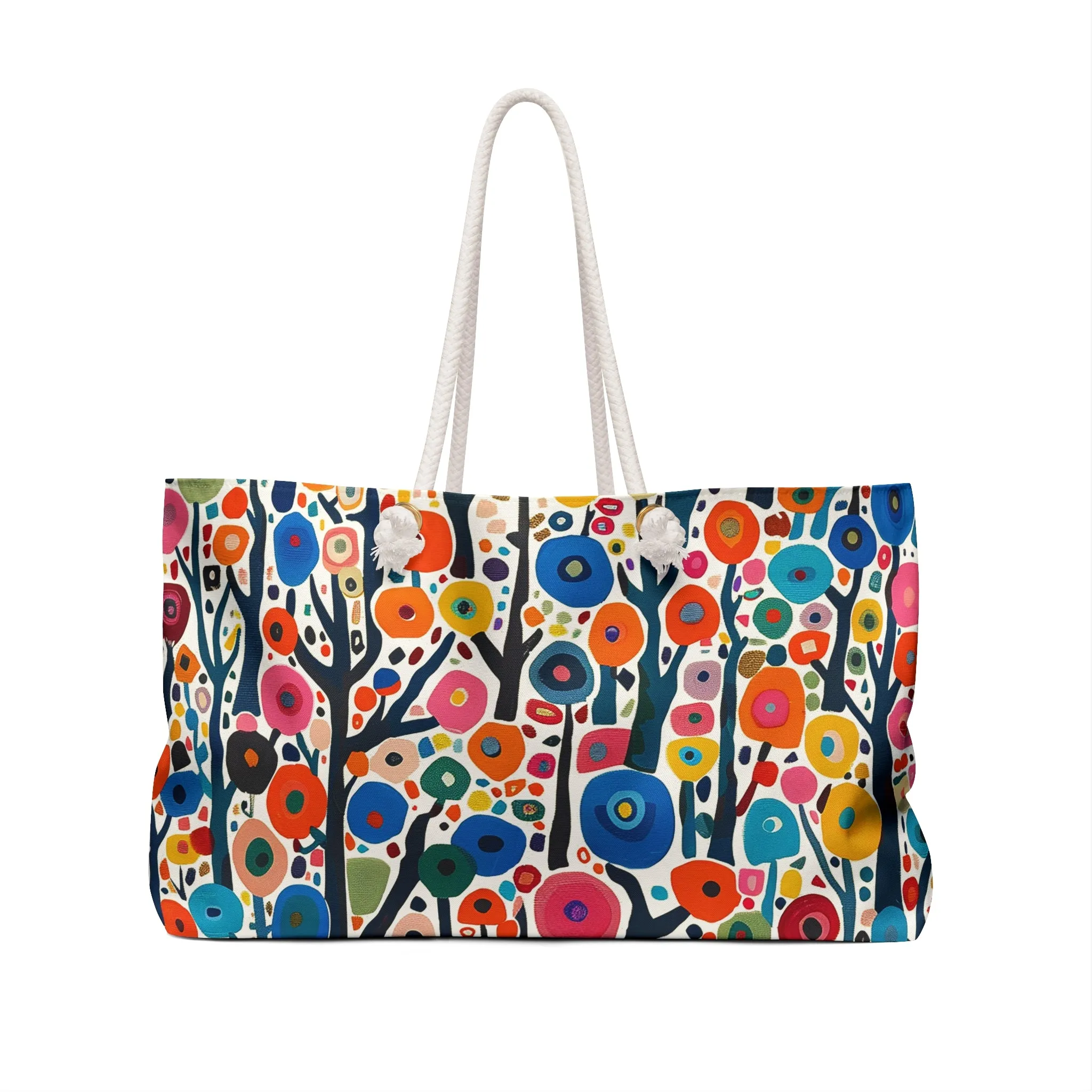 Poppy Forest Weekender Bag - Pack a Pop of Art with our Poppy Forest Weekender Bag!