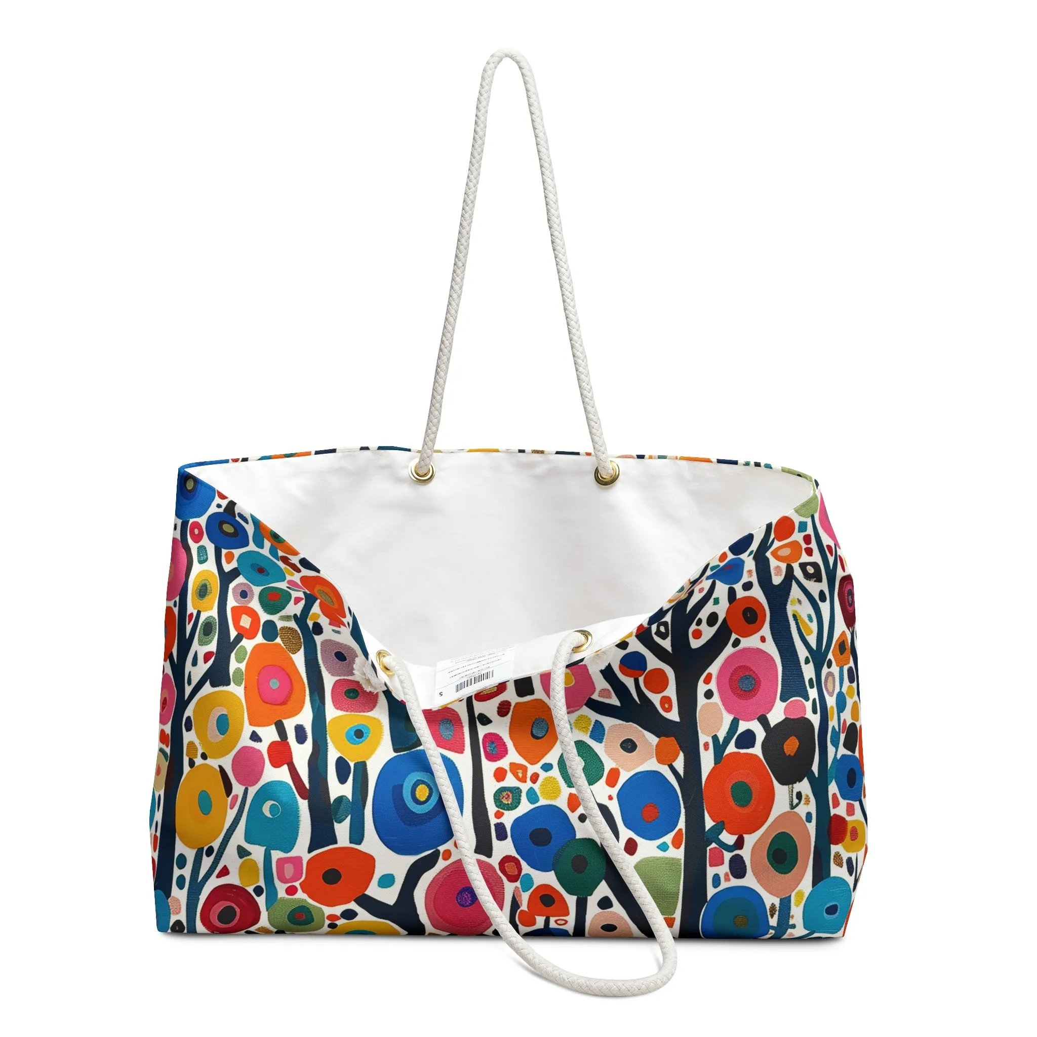 Poppy Forest Weekender Bag - Pack a Pop of Art with our Poppy Forest Weekender Bag!