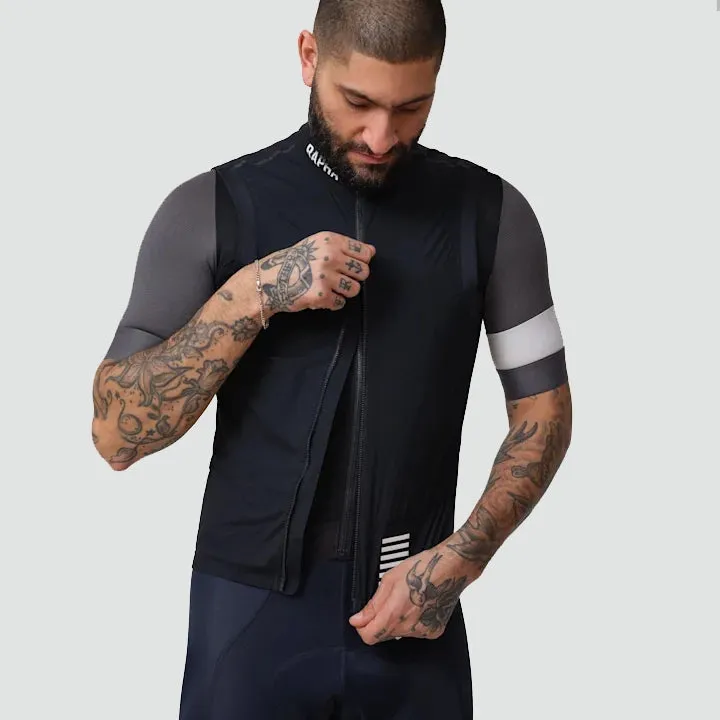 Pro Team Lightweight Gilet - Black/White