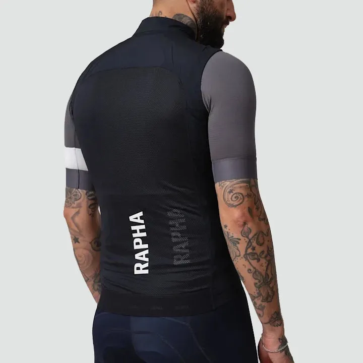 Pro Team Lightweight Gilet - Black/White