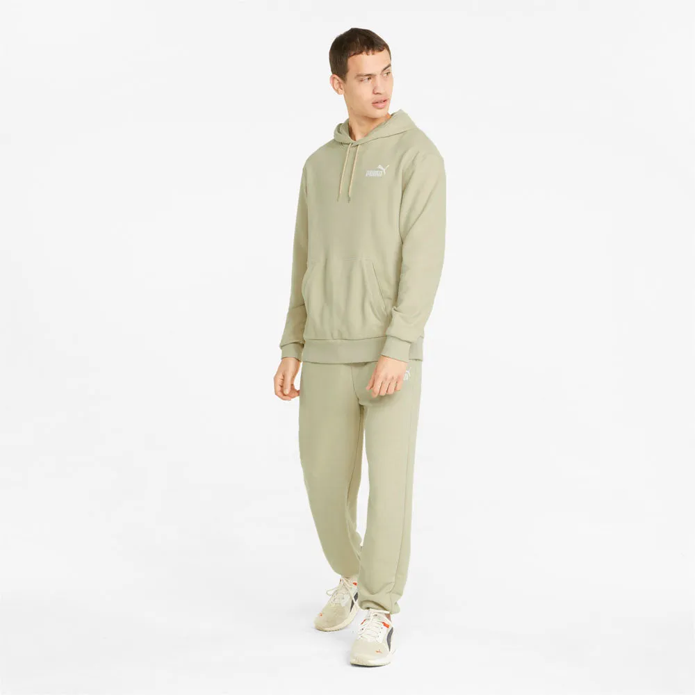 Puma Mens Essential  Hoodie Putty